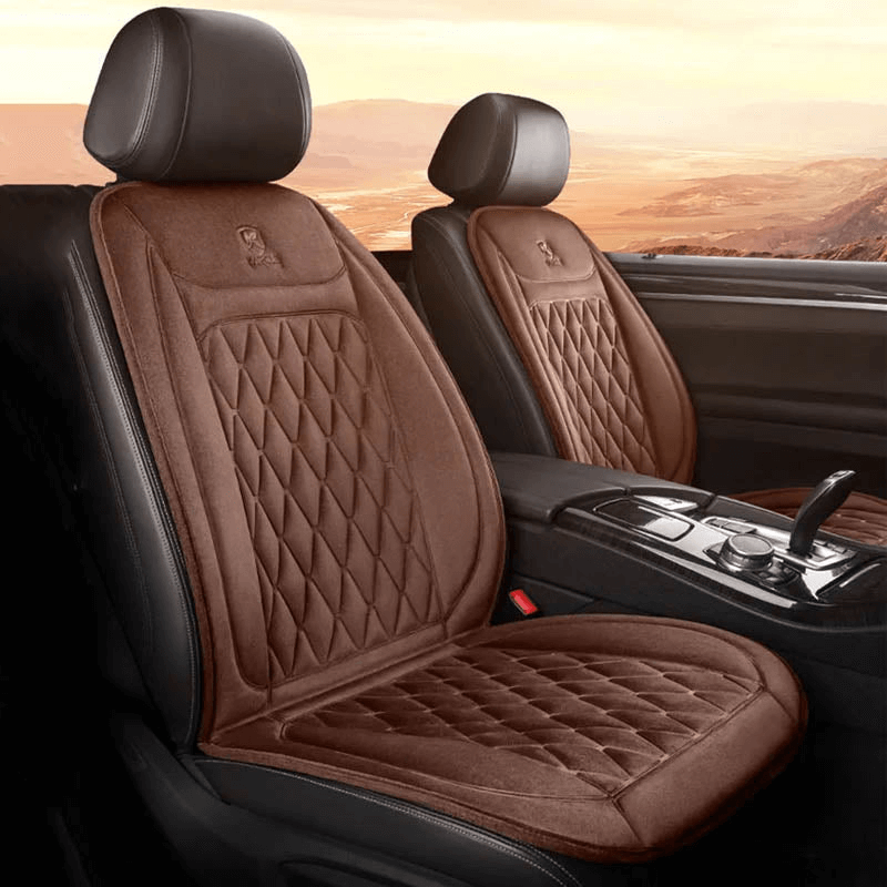 Coprisedile Auto Riscaldato con Controllo Temperatura Regolabile 30 °C–65 °C per Auto, Camion e Casa