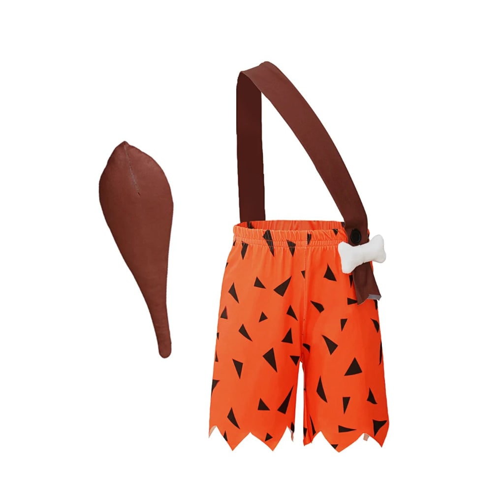Costume da cavernicolo per Halloween, travestimento divertente per feste