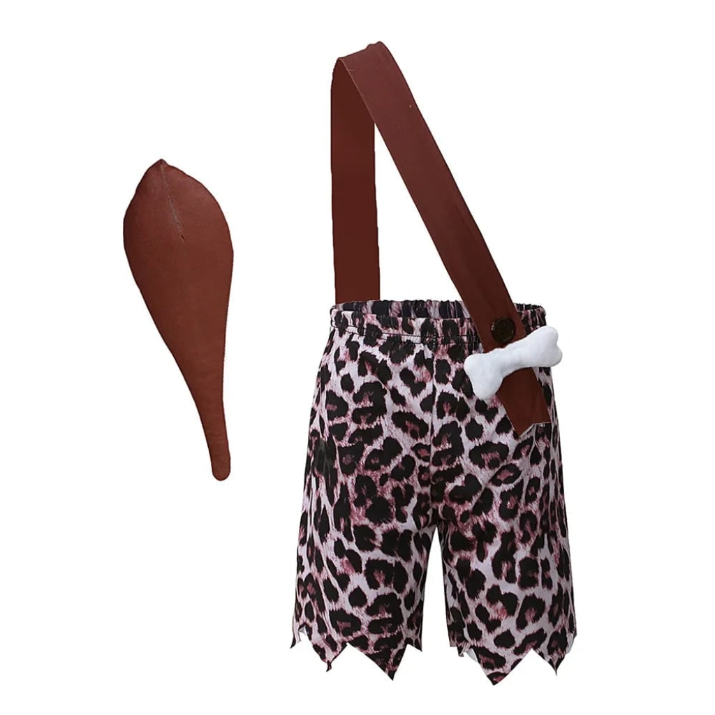 Costume da cavernicolo per Halloween, travestimento divertente per feste