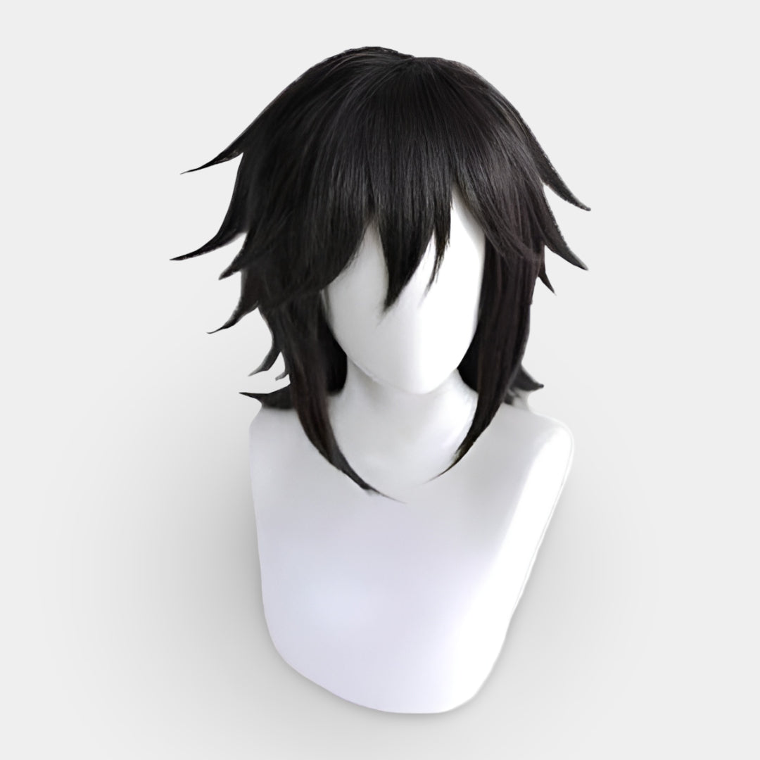 Costume Halloween haori anime con maschera per cosplay