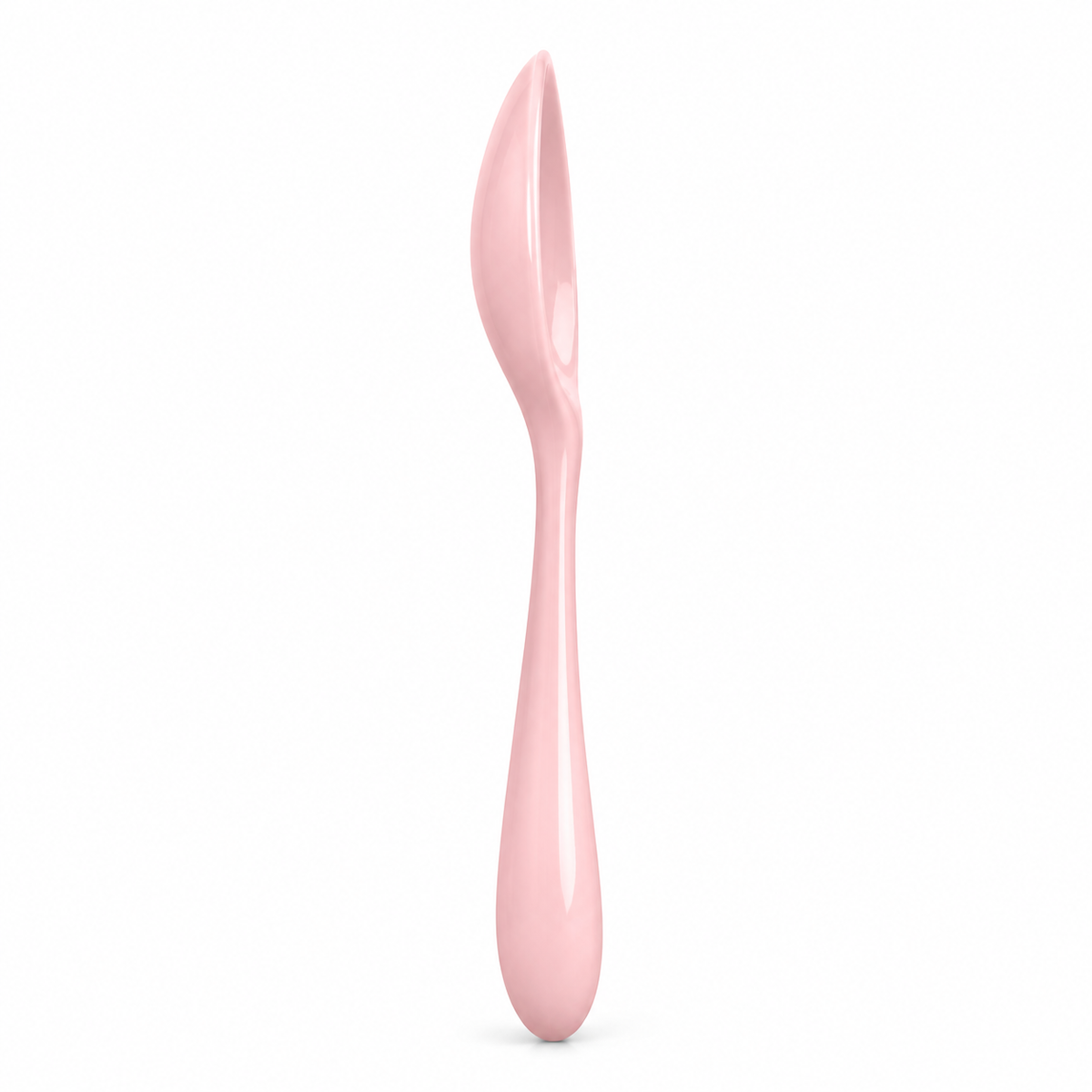 Cucchiaio in ceramica rosa pastello 15 cm piccolo cucchiaio da portata