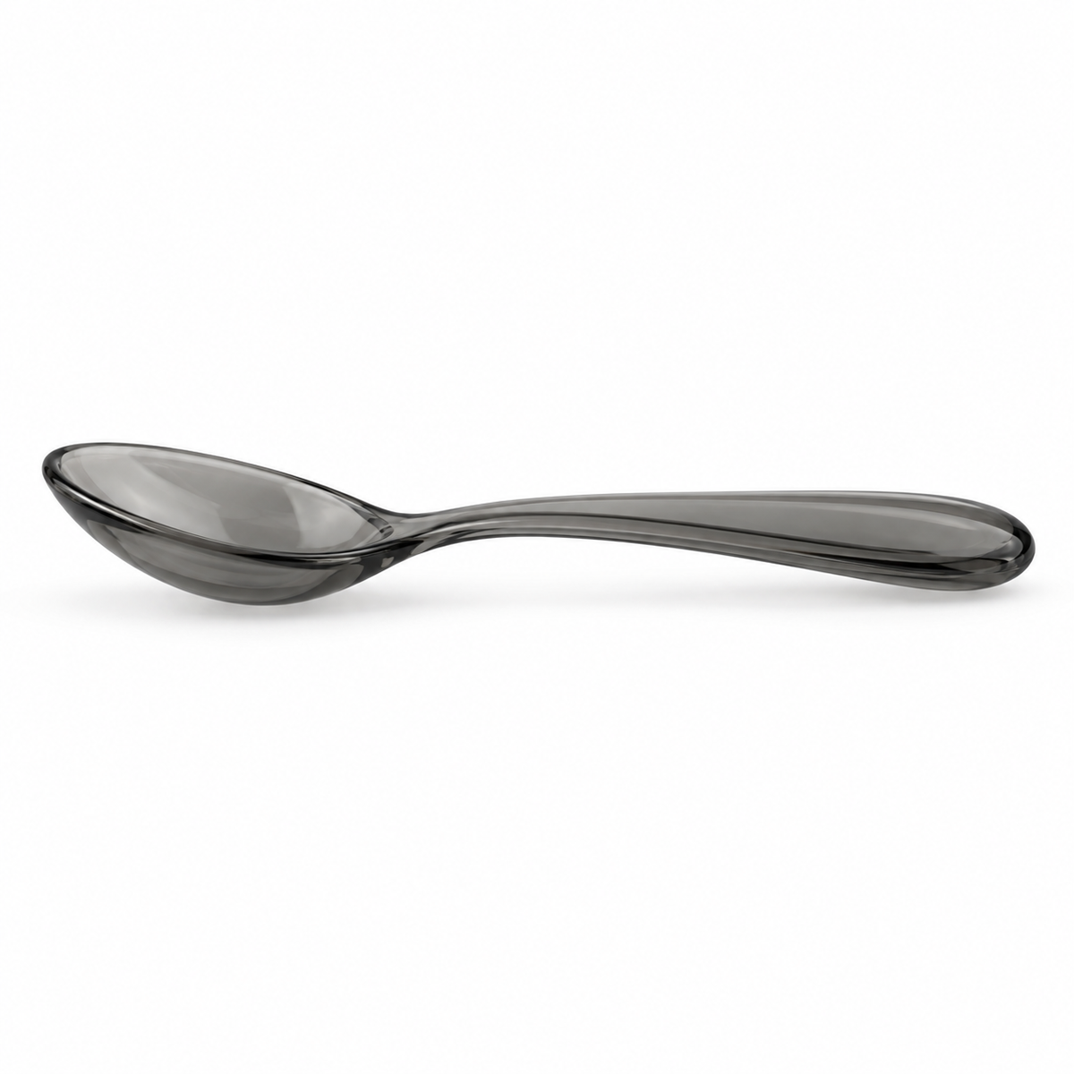 Cucchiaio da Minestra in Acrilico Nero 16 cm Leggero Rassivo