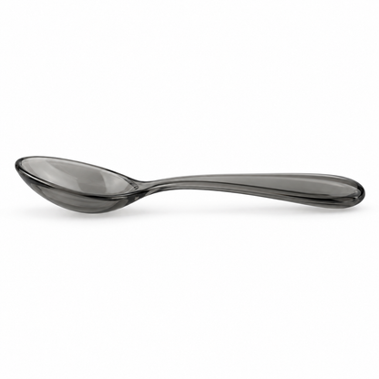 Cucchiaio da Minestra in Acrilico Nero 16 cm Leggero Rassivo