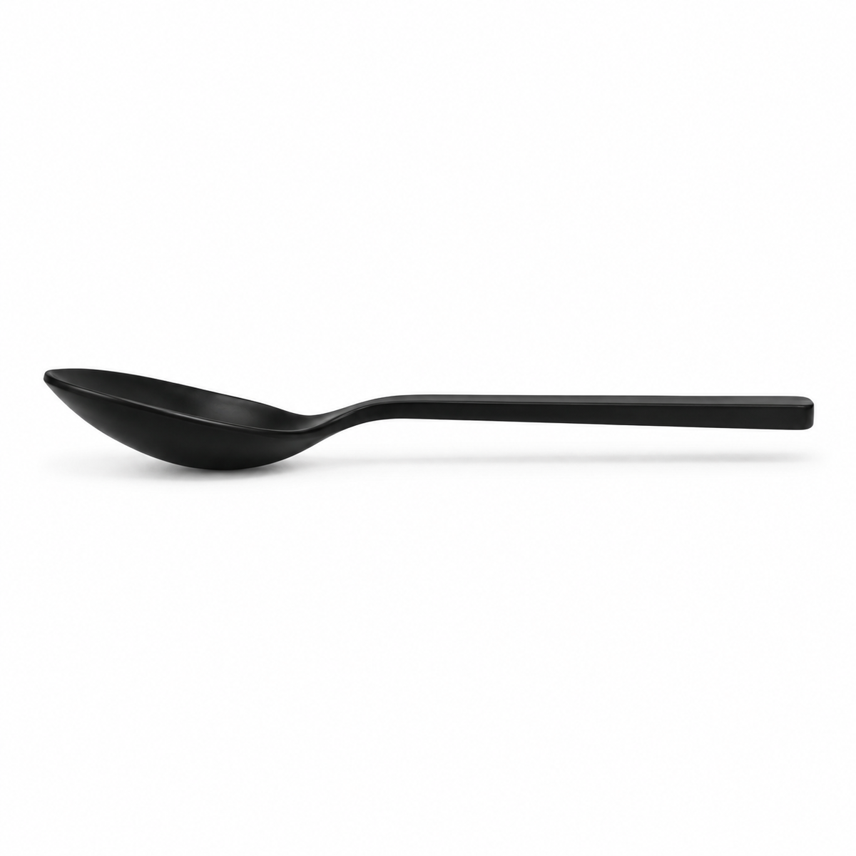 Cucchiaio da tavola in acciaio inox nero opaco 20 cm