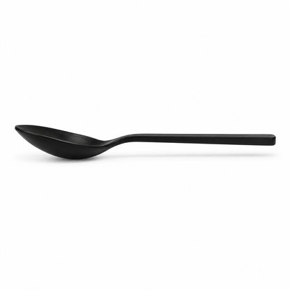 Cucchiaio da tavola in acciaio inox nero opaco 20 cm
