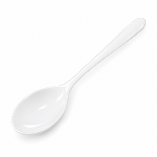Cucchiaio in porcellana bianca 15 cm – cucchiaio da tavola classico