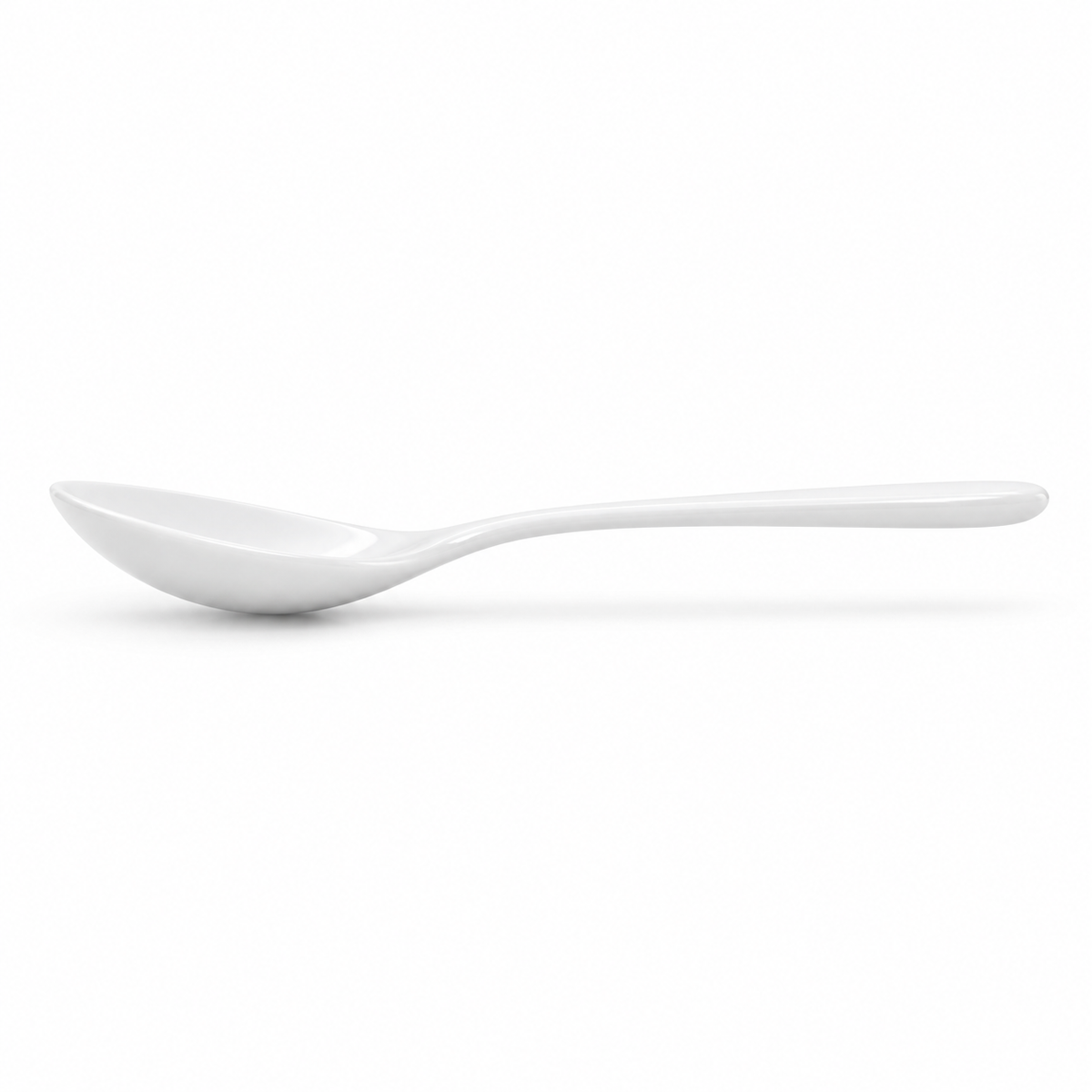 Cucchiaio in porcellana bianca 15 cm – cucchiaio da tavola classico