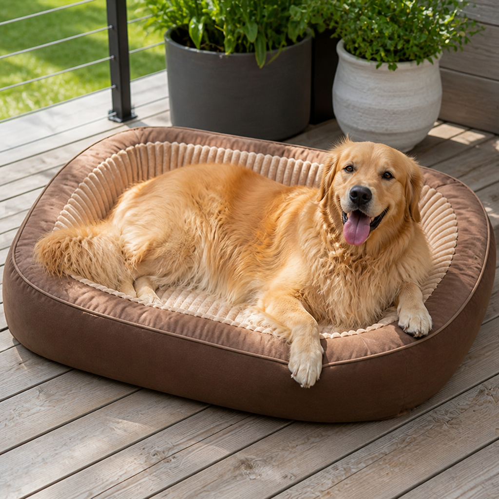 Cuccia ortopedica extra-large antiscivolo per cani