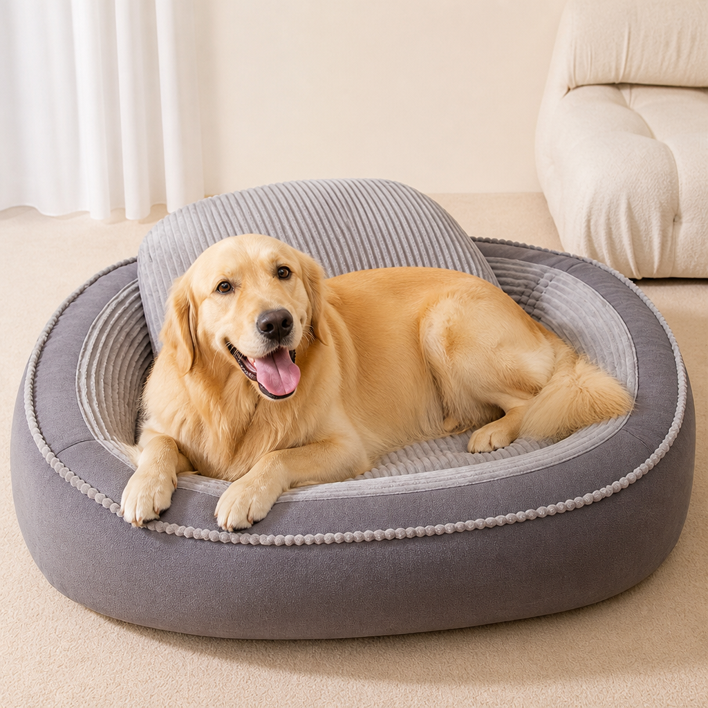 Cuccia ortopedica extra-large antiscivolo per cani