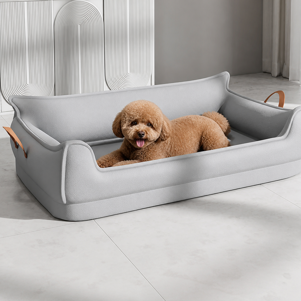 Cuccia ortopedica per cani impermeabile (con fodera rimovibile)