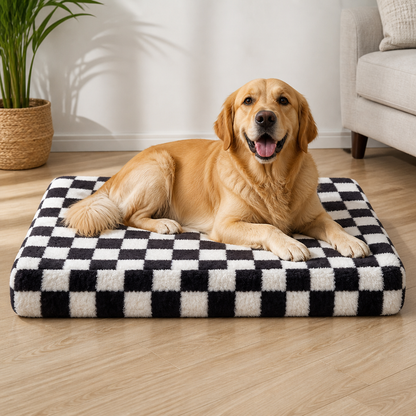 Cuccia ortopedica per cani in memory foam con base antiscivolo (fodera rimovibile)