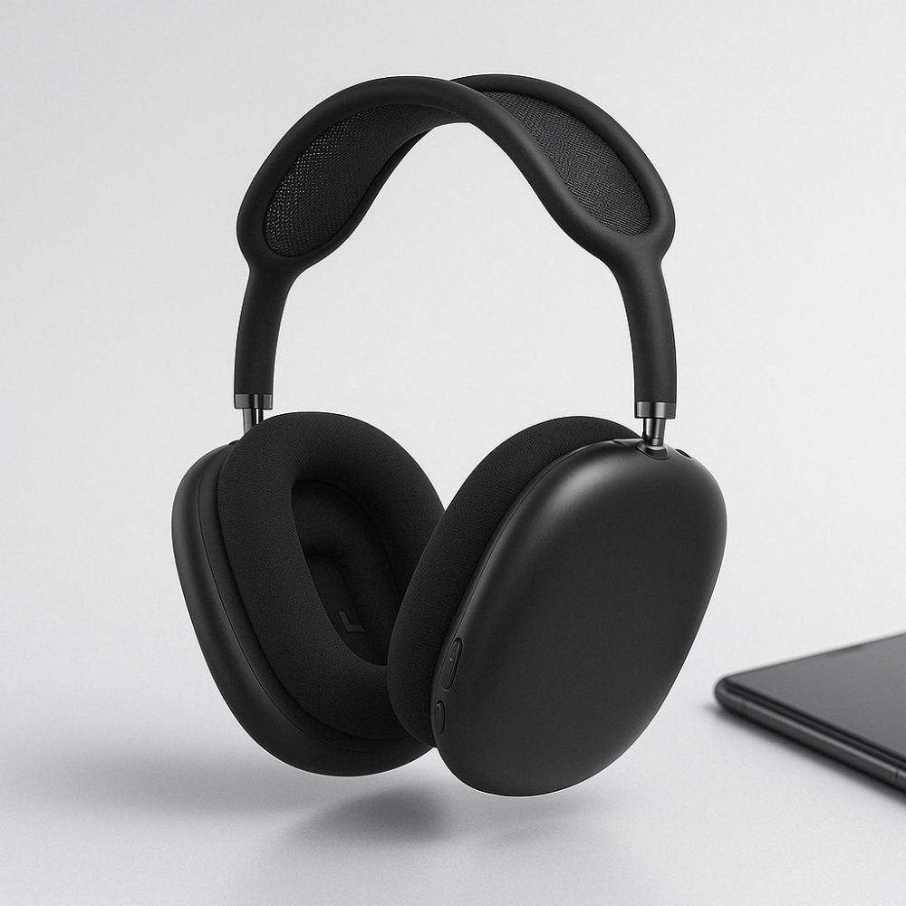 Cuffie Bluetooth Over-Ear Wireless con Cancellazione del Rumore
