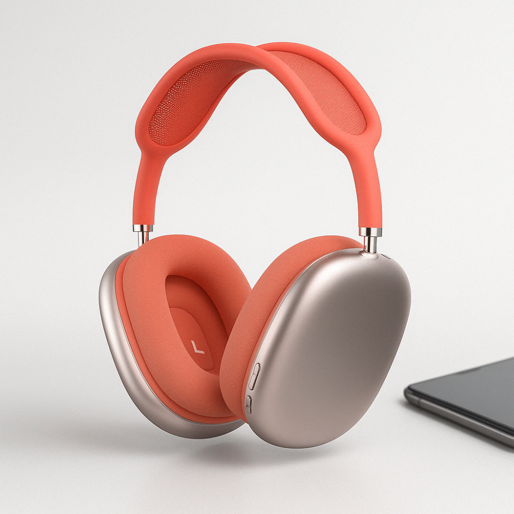Cuffie Bluetooth Over-Ear Wireless con Cancellazione del Rumore