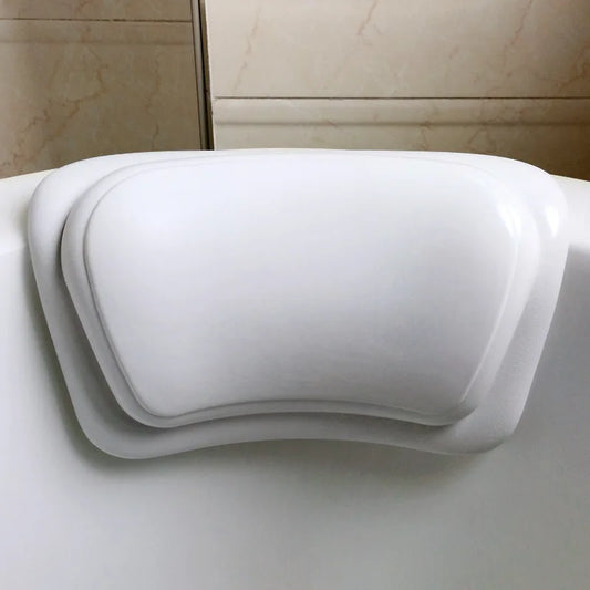 Cuscino da bagno antiscivolo HydroLuxe con schiuma in silicone e rivestimento in PU