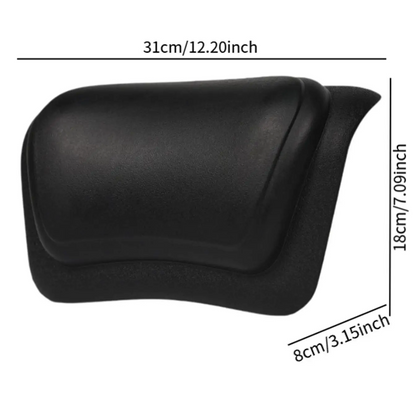Cuscino da bagno antiscivolo HydroLuxe con schiuma in silicone e rivestimento in PU
