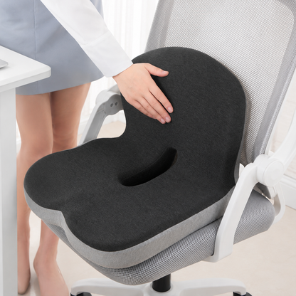 Cuscino Ergonomico in Memory Foam Antiscivolo per Seduta