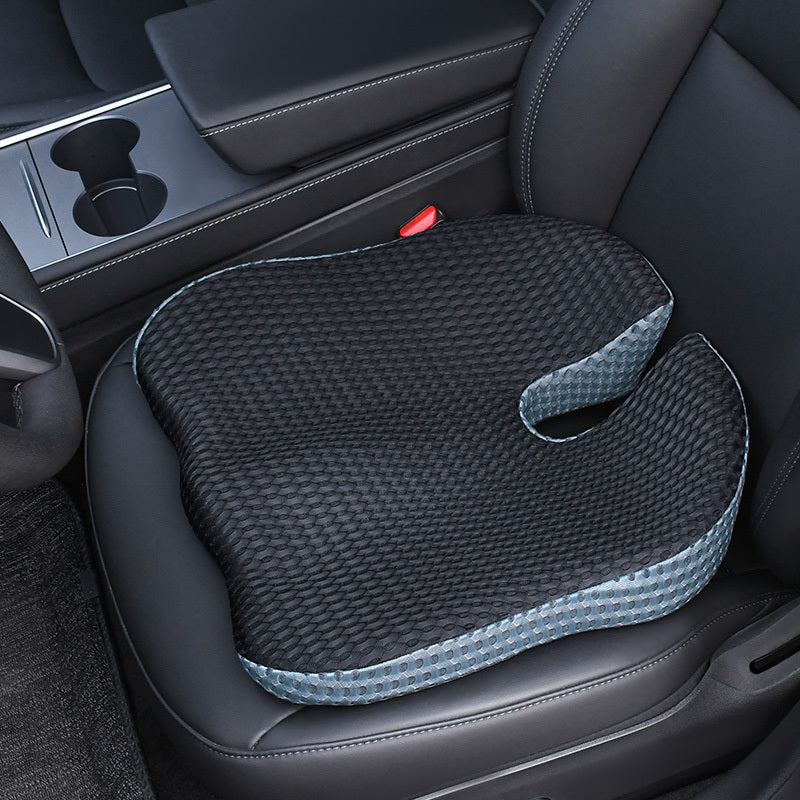 Cuscino ergonomico triangolare Triacomfort con memory foam, traspirante e antiscivolo per auto e ufficio