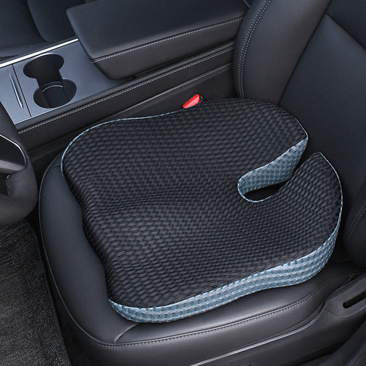 Cuscino ergonomico triangolare Triacomfort con memory foam, traspirante e antiscivolo per auto e ufficio