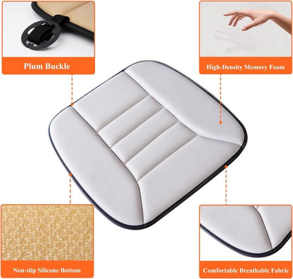 Cuscino per sedile auto in memory foam comfort Rassivo
