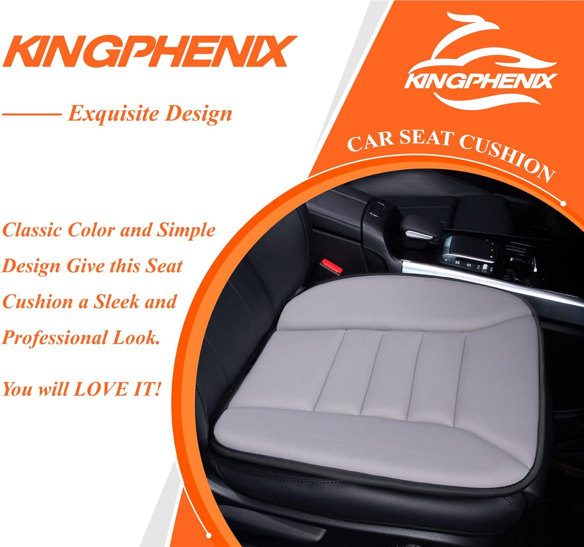 Cuscino per sedile auto in memory foam comfort Rassivo
