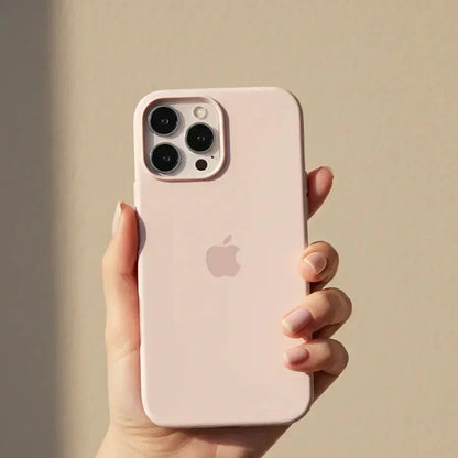 Custodia magnetica in silicone per iPhone con superficie soft touch