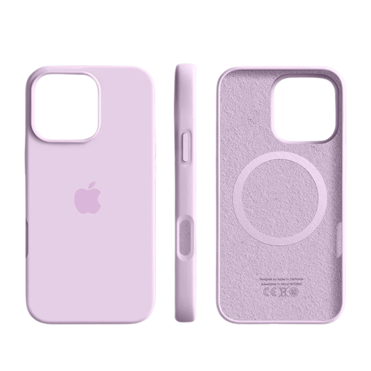 Custodia magnetica in silicone per iPhone con superficie soft touch