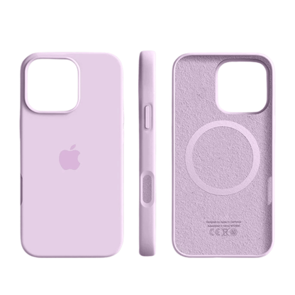 Custodia magnetica in silicone per iPhone con superficie soft touch