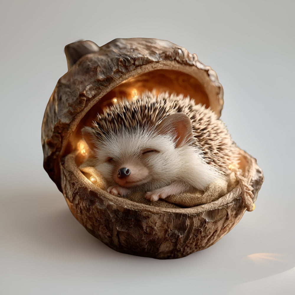 Decorazioni Natalizie Animali del Bosco in Ghianda per Albero