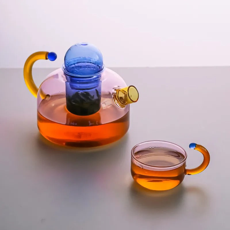 Elegante set teiera e tazza artistico Tokyo