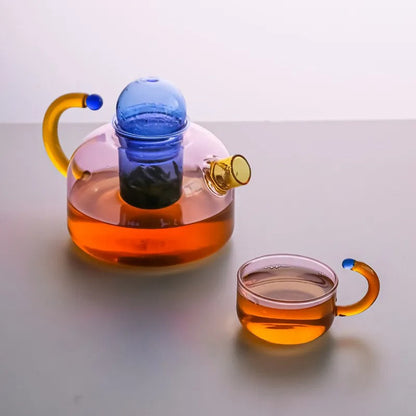 Elegante set teiera e tazza artistico Tokyo