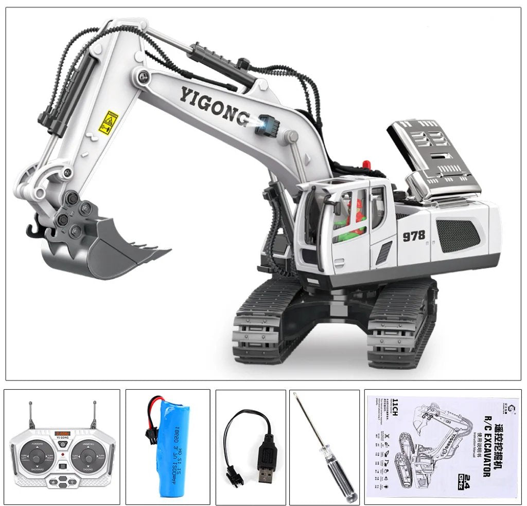 Escavatore idraulico Full Metal G308H 1/14 RTR