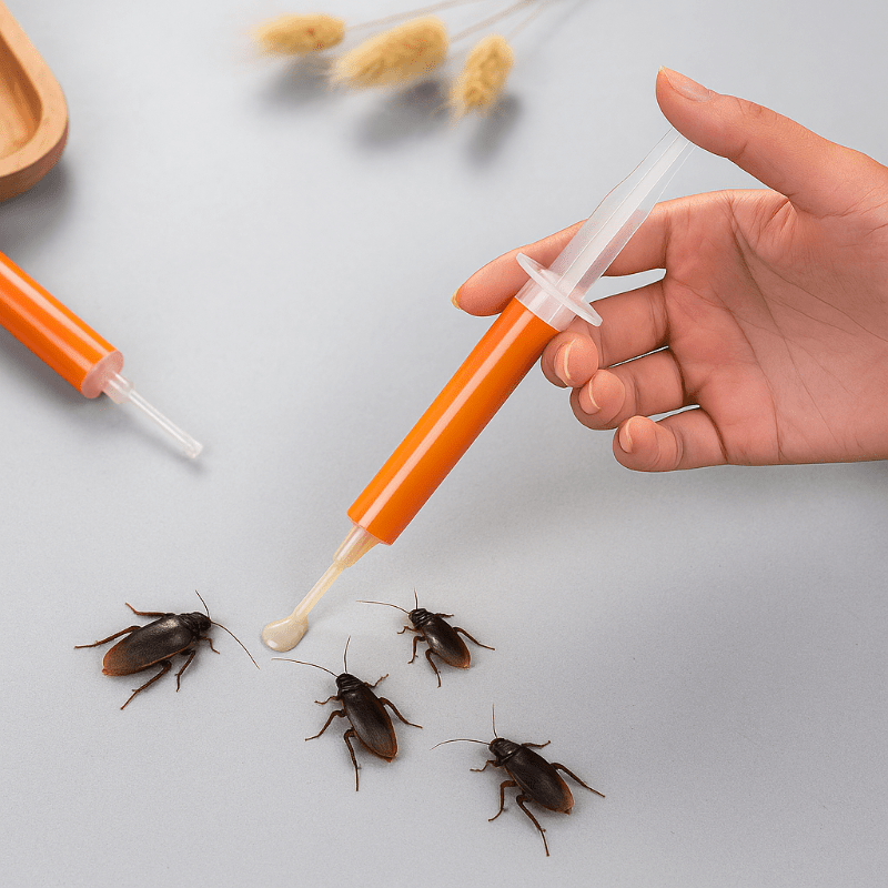 EXTERMINIQ – 3 pezzi gel esca per scarafaggi (10 g) per controllo efficace degli infestanti