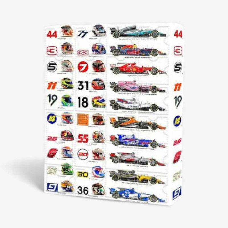 FastTrack - Calendario dell'avvento auto da corsa set regalo di Natale