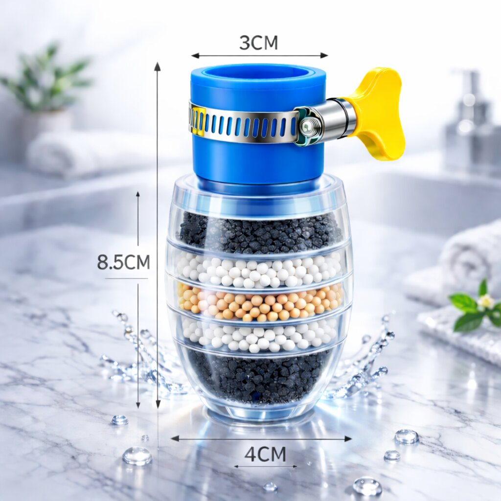 Filtro per acqua del rubinetto per uso domestico | Sistema per acqua potabile pulita