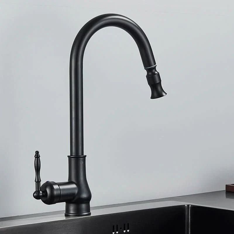 FLEXTAP – Miscelatore da Cucina Estraibile Stile Antico con Arco Alto