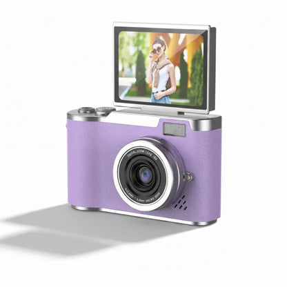 Fotocamera digitale 4K con schermo ribaltabile 48MP zoom 8X compatta