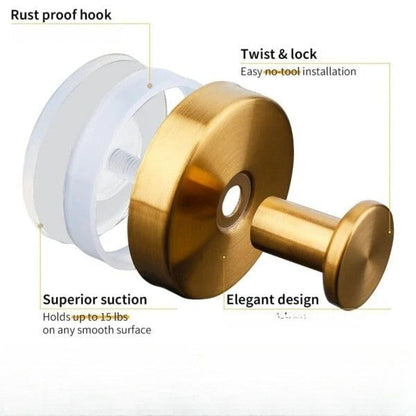 Ganci a Ventosa con Sistema Twist-Lock