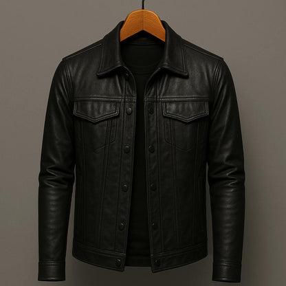 Giacca Rider in similpelle
