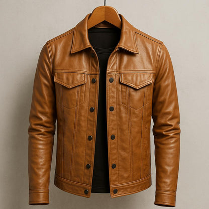 Giacca Rider in similpelle