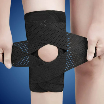 Ginocchiere FlexGuard con molle di compressione e cinghia regolabile