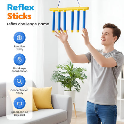 Gioco di Riflessi per Bambini con Bastoncini Cadenti Allenamento Reattività