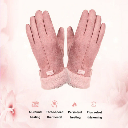 Guanti invernali caldi da donna con touchscreen