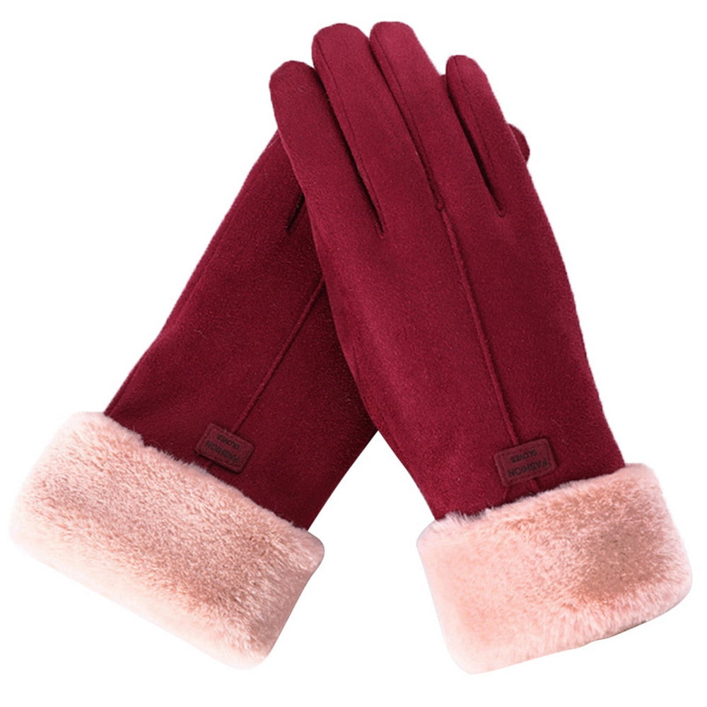 Guanti Invernali Impermeabili Caldi con Compatibilità Touch-Screen