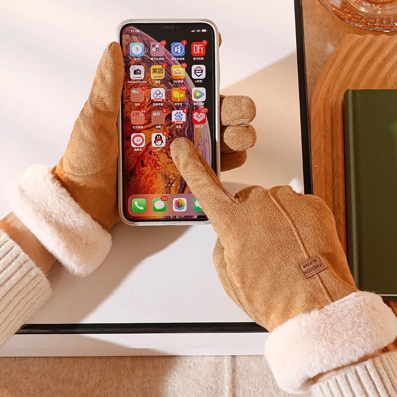 Guanti Invernali Impermeabili con Touchscreen per Clima Freddo