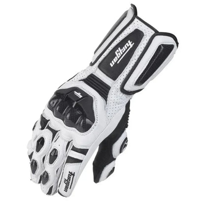 Guanti Moto RidePro Carbon Antivento Impermeabili Touchscreen Pelle con Protezioni