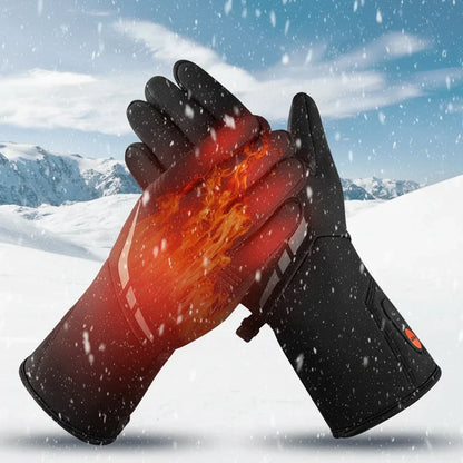Guanti Riscaldati a Batteria Impermeabili Touchscreen Invernali
