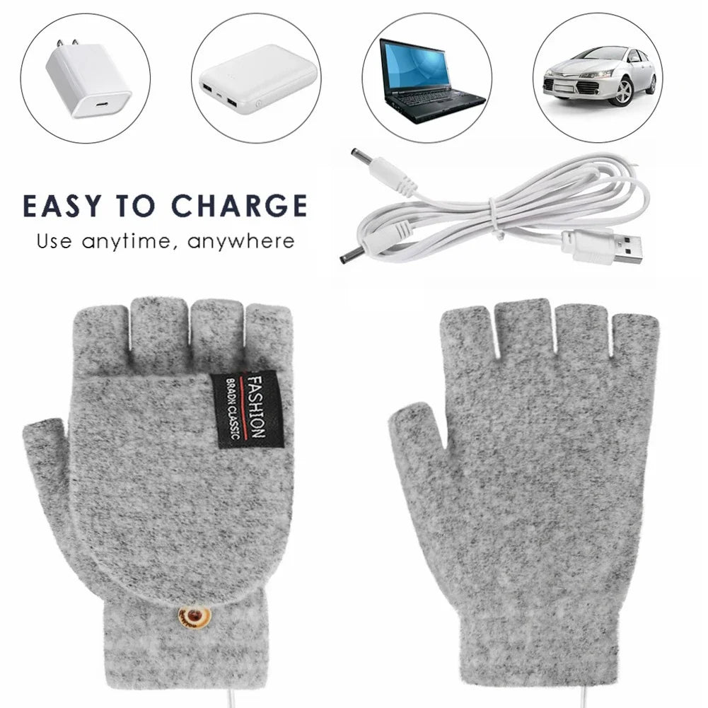 Guanti riscaldati ricaricabili USB Warm Wave