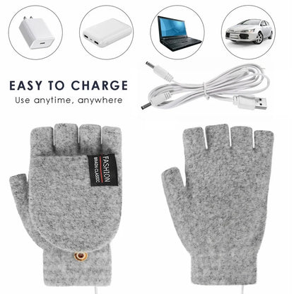 Guanti riscaldati ricaricabili USB Warm Wave