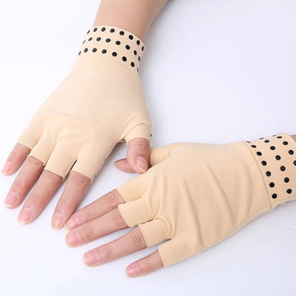Guanti senza dita ThermaFlex per artrite con compressione magnetica