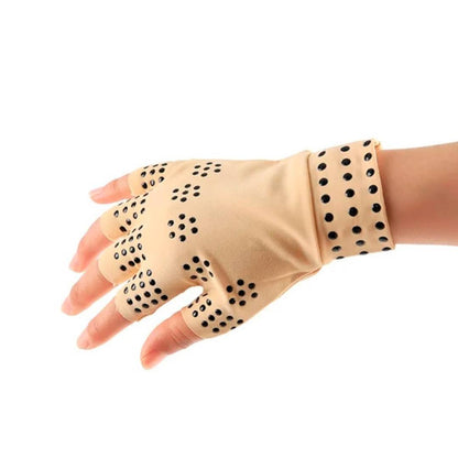 Guanti senza dita ThermaFlex per artrite con compressione magnetica